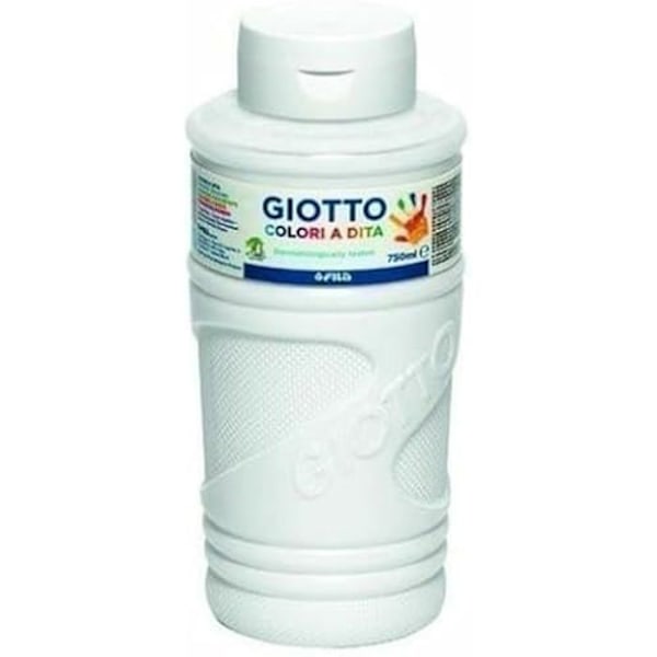Fingerfärg - GIOTTO - Giotto - Vit - Flerfärgad - 6 enheter mångfärgad