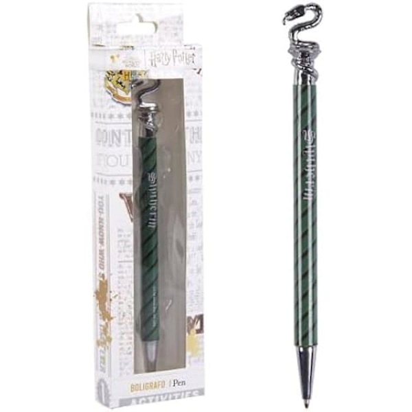 Bolígrafo - Harry Potter - Slytherin Green - Medium Ball - Grön Färg Grön
