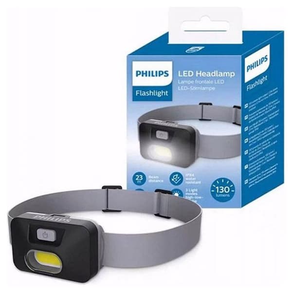 Philips Hovedlampe LED Grå