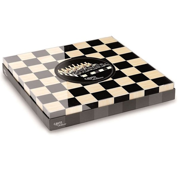 Cayro - Deluxe schackset Vit och svart