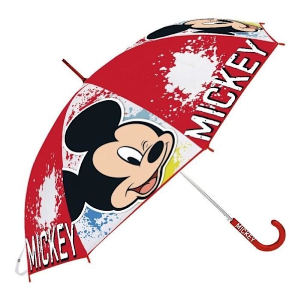 Mickey Mouse Happy Smiles Red Paraply