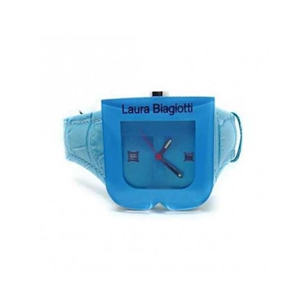 Damklocka - Laura Biagiotti - LB0037L-05 - Kvarts - Läder - Ø 33 mm Blå