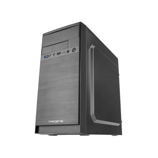 ANIMA AC4500 Micro ATX Mini Tower -kotelo 500 W virtalähteellä - musta