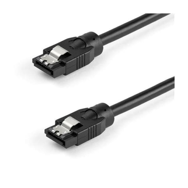 SATA-kaapeli - STARTECH - 0,3 m - Musta - Lukittavat liittimet - Kovalevy