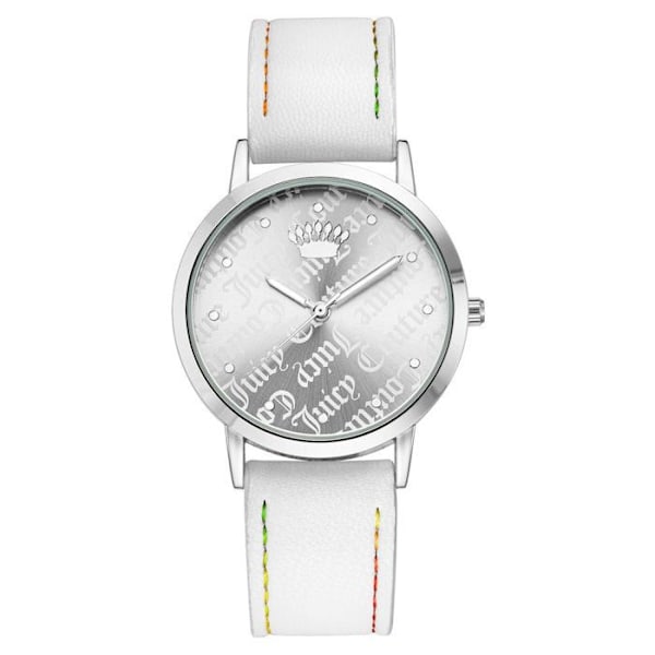 Dameur - Juicy Couture - JC1255WTWT - Læder - Quartz - 36 mm vit/silver