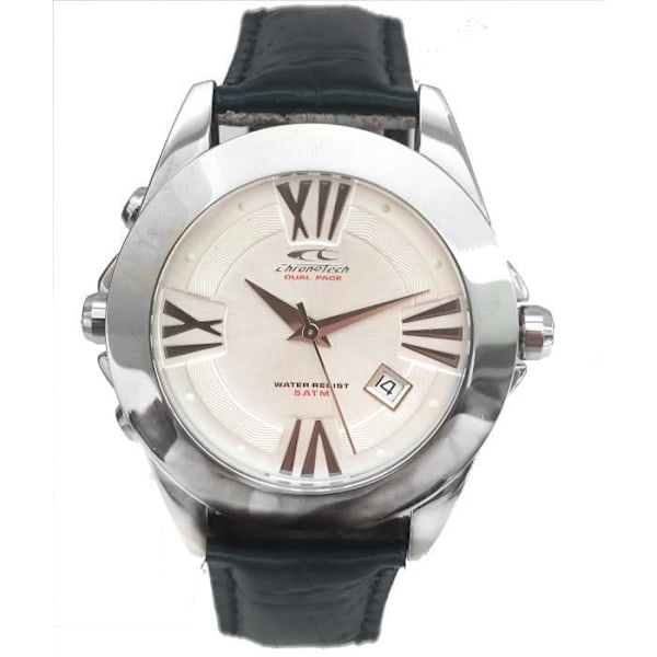 VUXEN CHRONOTECH BLANDAD KLOCKA CT7636L-06 Silver Pengar