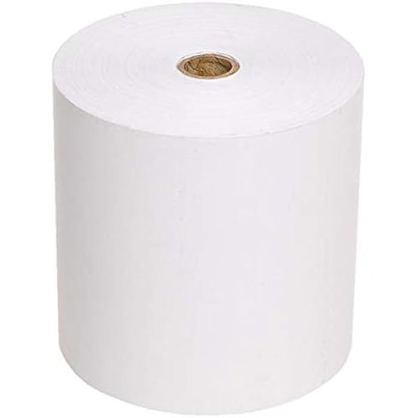 Termopappersrulle - FABRISA - 18121 - 60 x 55 mm - BPA-fri - Paket med 10 enheter Bianca