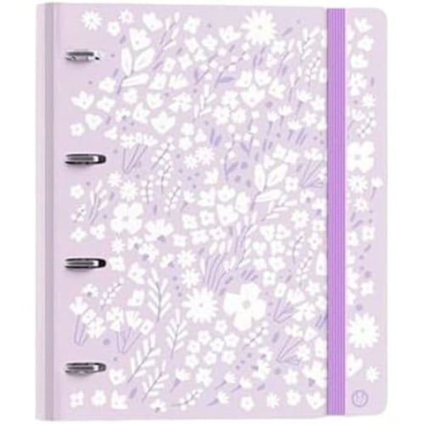 Carpetblock Malva A4 ringbind - CARCHIVO - Med ringe - Polypropylen - Mauve lila