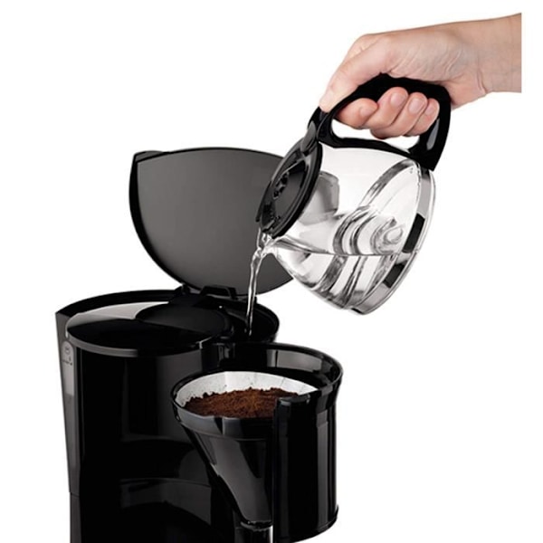 Kaffemaskine - COLT - XM 117 - 6 kopper - 0,6 L - Sort - 600 W