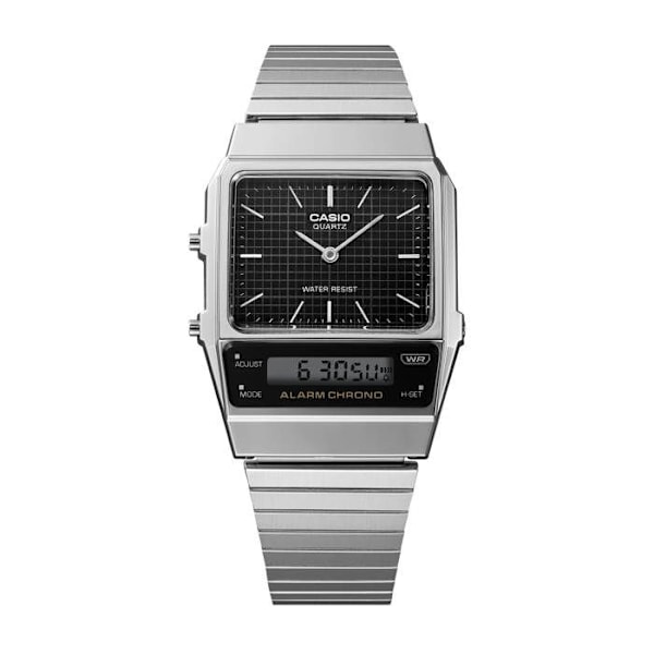 Casio CASIO Retro Vintage AQ-800E-1AEF Klocka Silvergrå