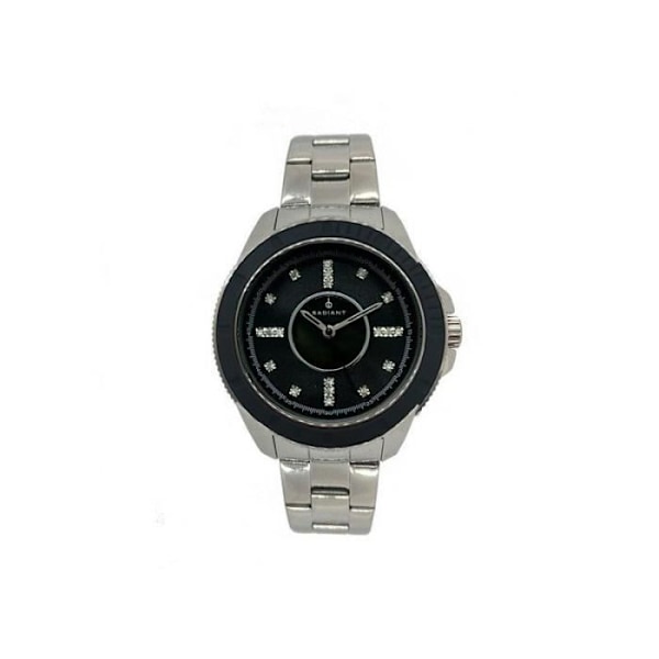 Dameur - Radiant - RA93201 - Kvarts - 38 mm - Sort - Stål Svart
