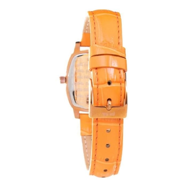 Damklocka - Folli Follie - WF14B020SDS - Läder - Kvarts - Ø 34 mm Vit