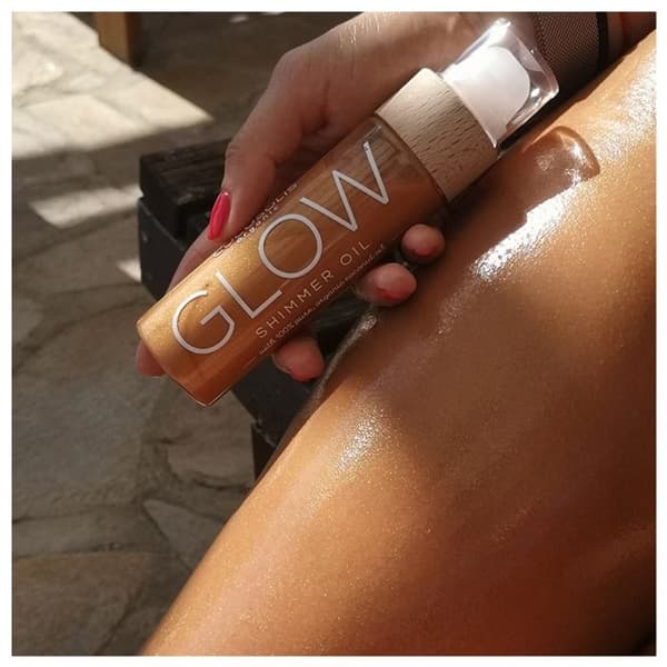 COCOSOLIS GLOW Shimmer Oil 110 ml valaisee, kosteuttaa Brun