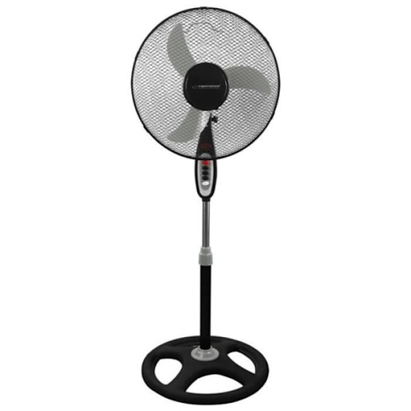 Esperanza EHF002KE Typhoon Gulvvifte Sort/grå 20 x 40 x 130 - EHF002KE - 5901299914397