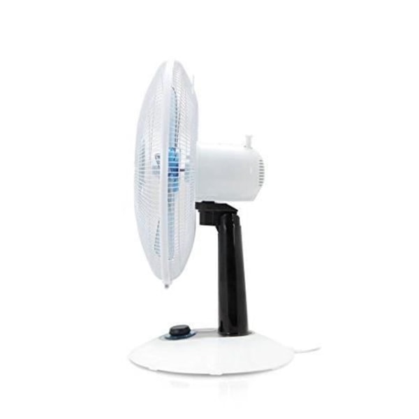 Orbegozo TF 0148 Lydløs skrivebordsventilator 2 hastigheder + Turbo + Lydløs Diameter 40 cm Effekt 60 W TF 0148 hvid