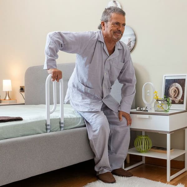 Beddaid InnovaGoods turvasängyn kahva hvid/grå