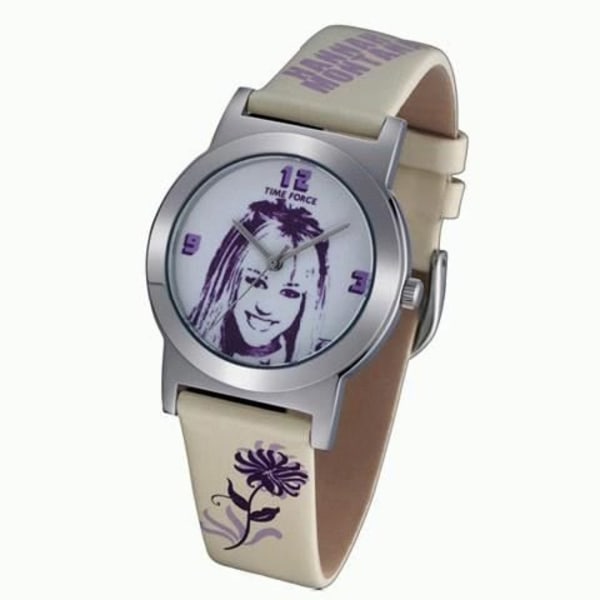 Kello - Time Force - HM1011 - Kvarts - Analoginen - Valkoinen Nahka