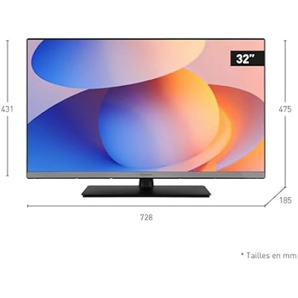 Panasonic TB-32S40AEZ, S40 Series 32-tums HD LED Smart TV, 2024, TiVo, Google & Alexa Voice Control, Game Mode, Media Player,