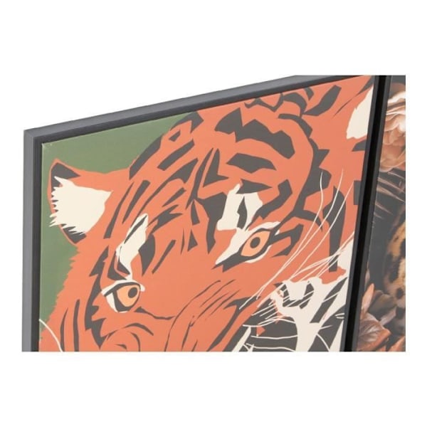 Kehys DKD Home Decor Canvas (2 kpl) (52 x 2,7 x 72 cm)