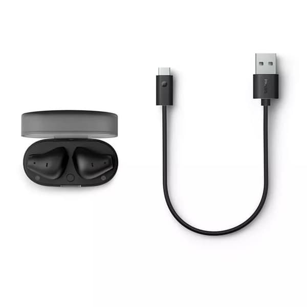 TWS-kuulokkeet - Philips - TAT2139BK/00 - Bluetooth 5.0 - 18h akunkesto - IPX4-vastus Sort