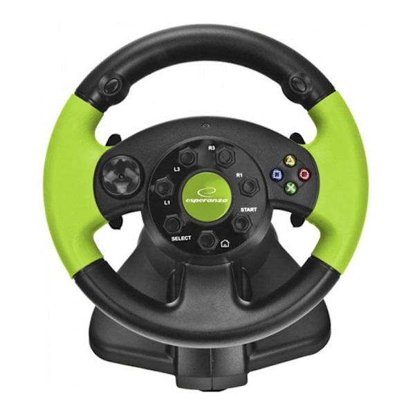 Lennon ja polkimet - Esperanza - High Octane XBOX Edition - Langallinen - Monialustainen - Musta