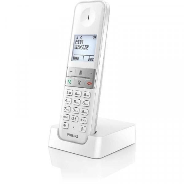 Hands-free telephone - PHILIPS - Call blocking - Battery indicator - Range 300m