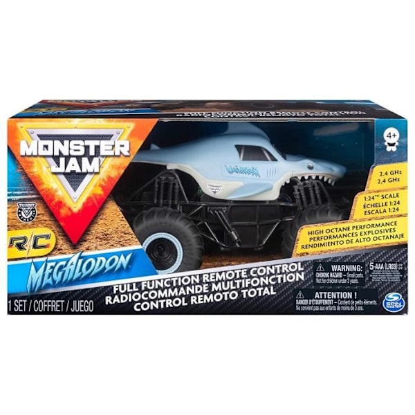 MONSTER JAM RC - MEGALODON - Asteikko 1:24