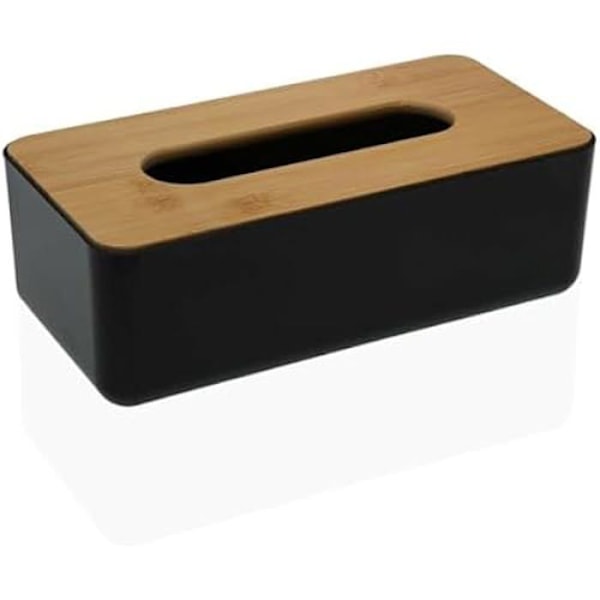 Tissue box - VERSA - Sort - Dimensioner 27,6 x 14,6 x 10,1 cm - Polypropylen - Elegant design Flerfärgad