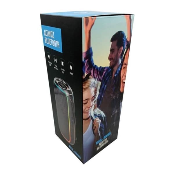 Kannettava kaiutin - ELBE - ALTN12TWS - 20W - Bluetooth - Musta Sort