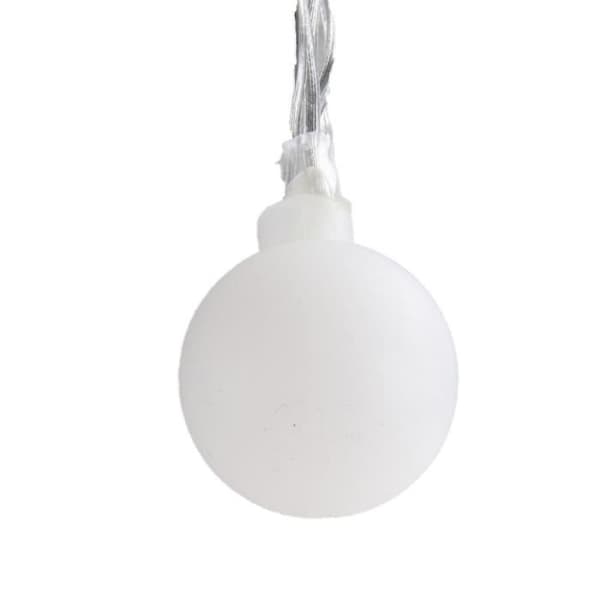 LED belysning 80 farverige bolde färgad