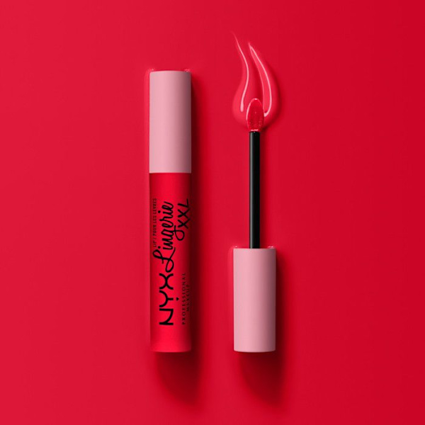 Huulialusvaatteet XXL Matte Nestemäinen Huulipuna - NYX PROFESSIONAL MAKEUP - 28 Kesyttämätön - Pitkäaikainen käyttö 28 Utæmmelig