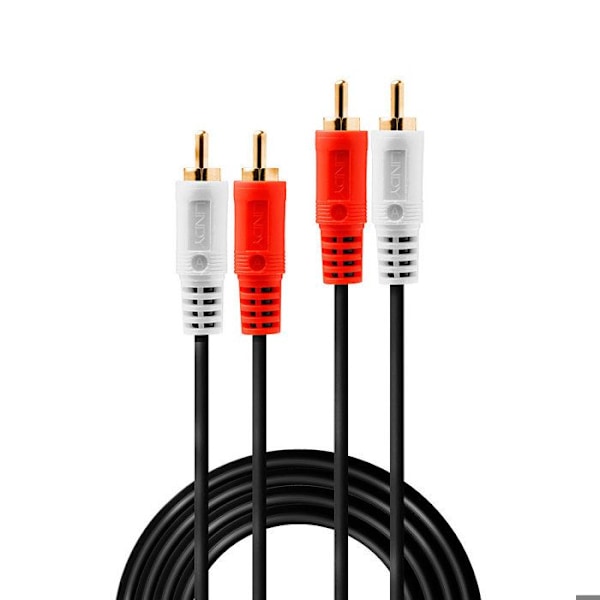 Lindy Premium Audio-kabel RCA x 2 (M) till RCA x 2 (M) 20 m