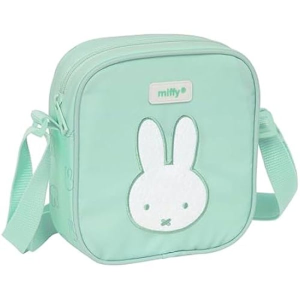 Safta MIFFY MENTA - Liten axelväska för barn, idealisk för barn i åldrarna 5 till 14, bekväm och mångsidig, kvalitet Mynta