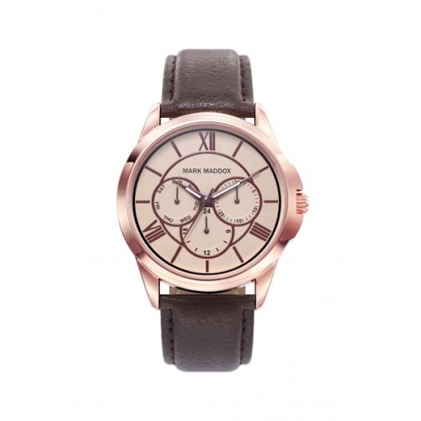 Montre - Mark Maddox - HC6020-93 - Stål - Sort - Vandtæthed 5 Atm sort