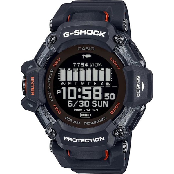 Kello - CASIO - G-Shock Sport - GBD-H2000-1AER - Musta ja oranssi