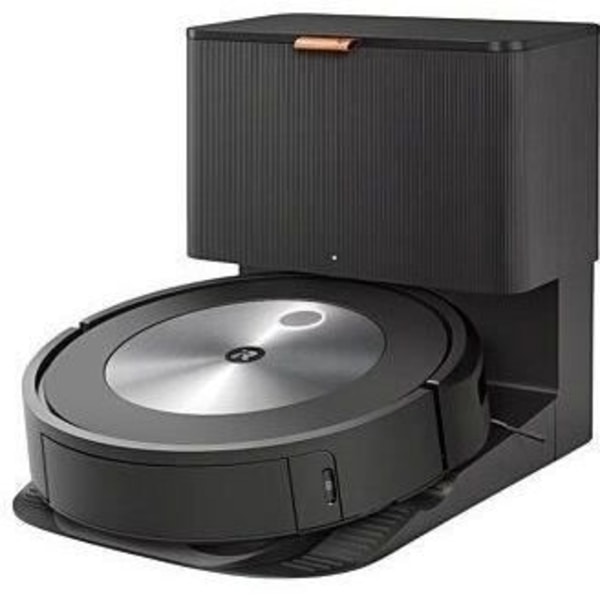 Robotstøvsuger Vasker - IROBOT J755840 j7+ - Selvtømmende system - 400 ml - Grafit Grafit