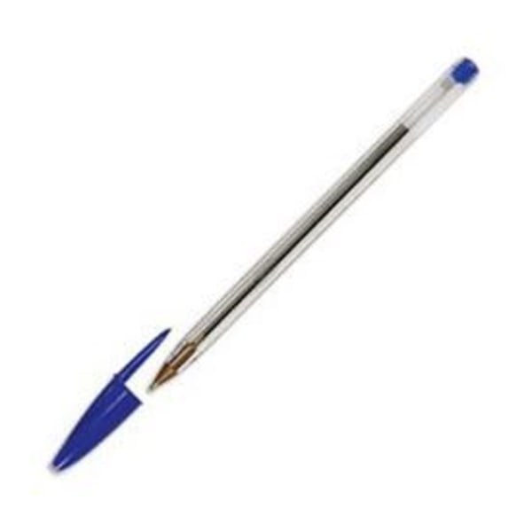 50 kpl sinisiä Cristal Fine kuulakärkikyniä - BIC Blå