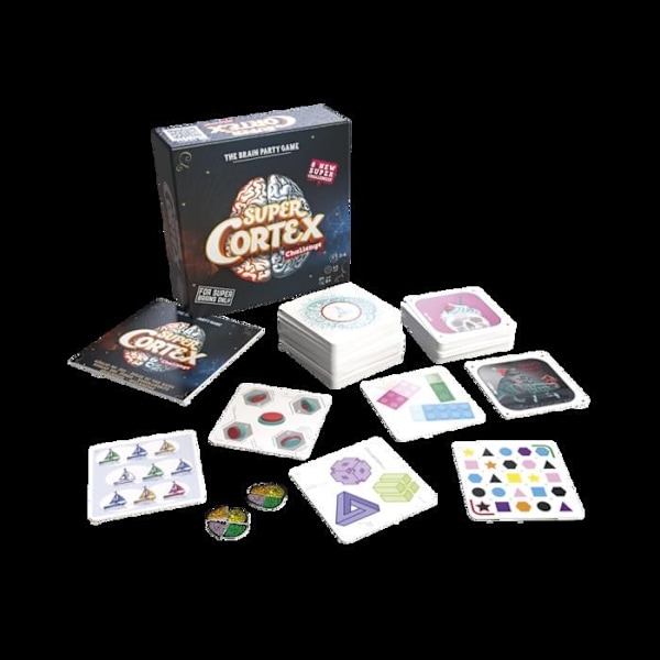 Asmodee Cortex Super Cortex ML atmosfære-spil Flerfärgad