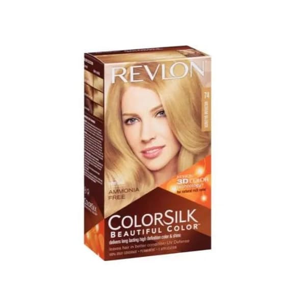 Revlon Colorsilk Pysyvä väri nro 74 Medium Blonde Mellem blond