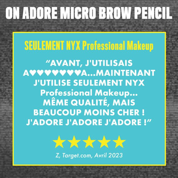 Kynäkulmakarvoille - NYX - Mikro - Vaaleanblondi - Luonnollinen lopputulos - Ultra tarkka Blond hår