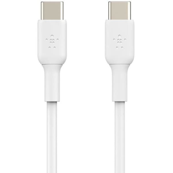 BELKIN USB-C–USB-C-kaapeli 1M valkoinen hvid