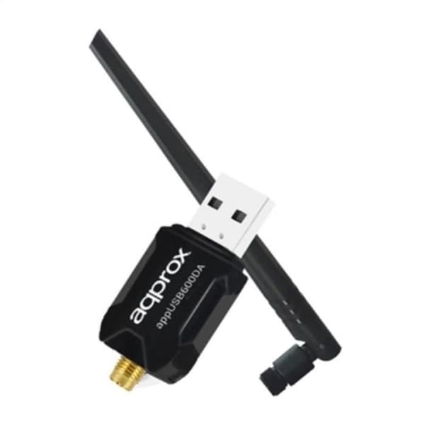 USB Wifi Adapter ca! APPUSB600DA Sort - - - ca!