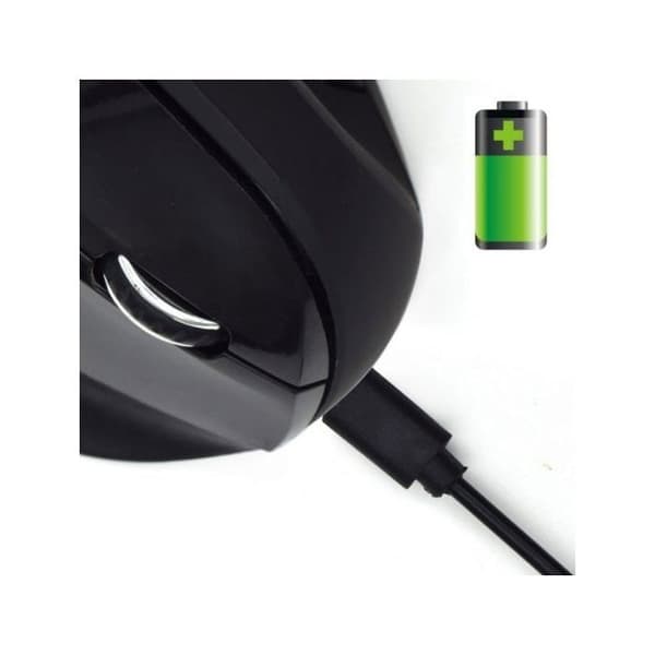 Ewent EW3158 trådløs optisk mus - 5 knapper - 2,4 GHz - Sort