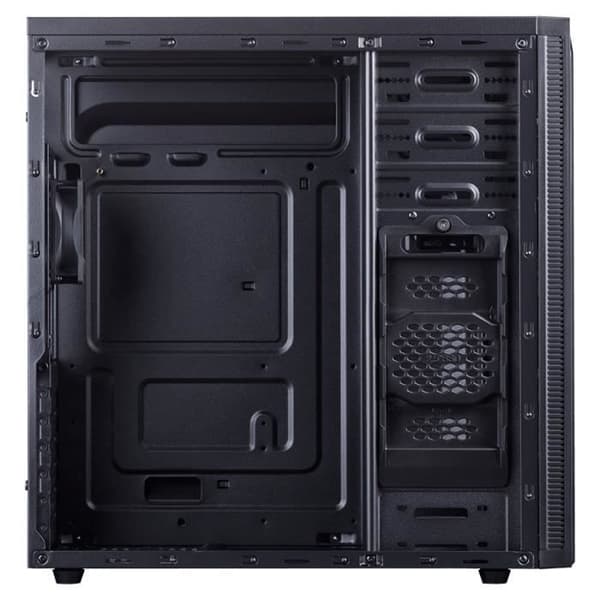 Tour PC - HIDITEC - ATX KLYP - Syntetisk ABS - Sort - 2x USB 2.0, 1x USB 3.0