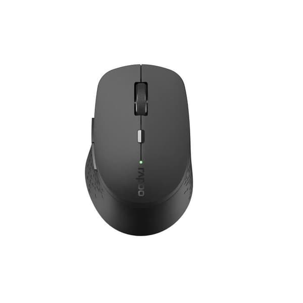 Trådløs mus - RAPOO - M300 Silent - 1600 DPI - Bluetooth - Sort Sort