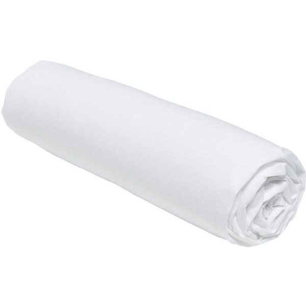 Drap housse - I DAG - 180 x 200 cm + 30 cm - Bomuld - Økologisk Craie KRITA