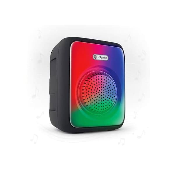 Bærbar Bluetooth-højttaler - iDance - Kraftig lyd - Kraftige bas - Multifarvede LED-lys