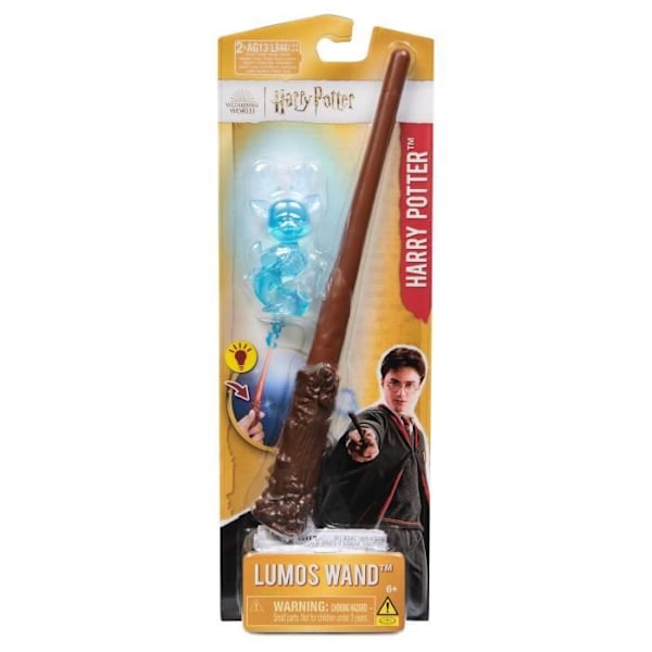 SPIN MASTER MAAGINEN BAGUETTI LUMOS HARRY POTTER Taikamaailma (pakkaus) Flerfärgad
