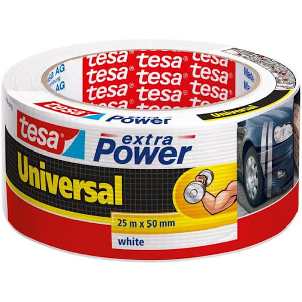 Tape - Tesa - 56388-00002-05 - Extra Power - Hvid - Multi-brug Vit