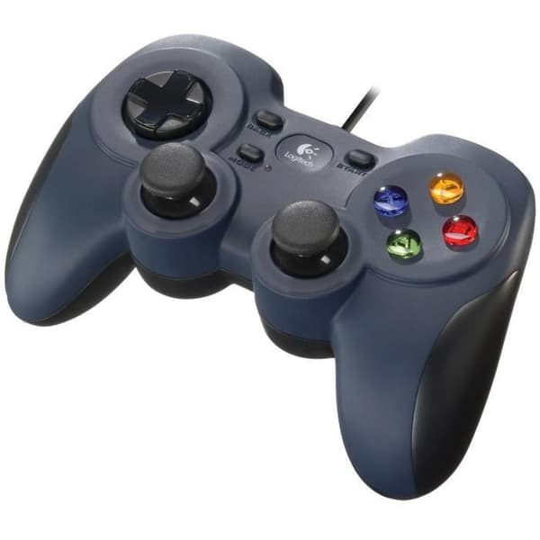 Manette PC - Logitech G - Spilcontroller F310 - Kablet - Blå